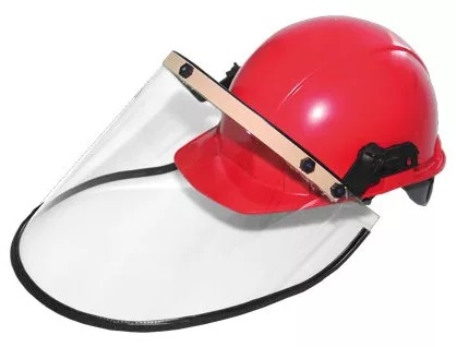 Щиток защитный лицевой с креплением на каске защитной КБТ ВИЗИОН ENERGO (с прозрачным ударостойким корпусом) 04207