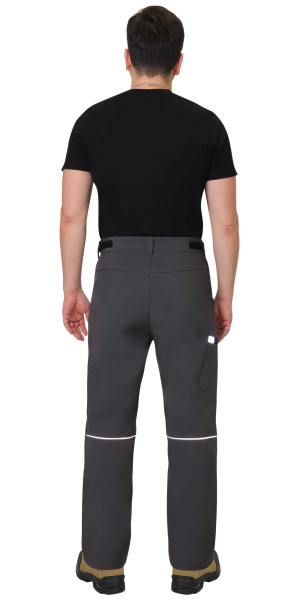 Брюки "Спейс" софтшелл т.серые ТА