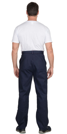 Костюм "Импульс": куртка, брюки синий с красным кантом