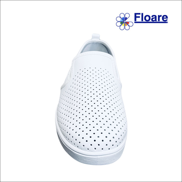 Туфли "ВАЛЯ" женские белые, кожа арт. 80010108 Молдшуз