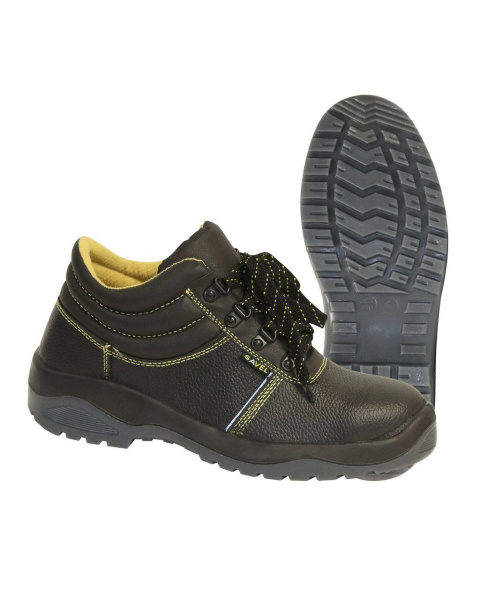 Ботинки "Профи РТ", кожа, МП МС, ПУ-ТПУ