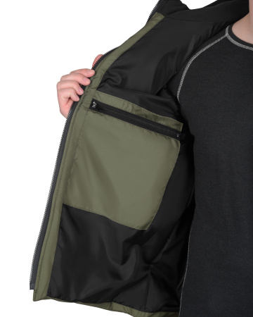 Жилет "Урбан" хаки с черным (ЧЗ)