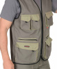Жилет "ВЕСТ-ВОРК" летний: т.оливковый со св.оливковым (ЧЗ)