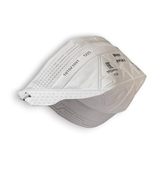 Полумаска фильтрующая для защиты от аэрозолей, складная, без клапана выдоха ВМ 9101 FFP1 NR D