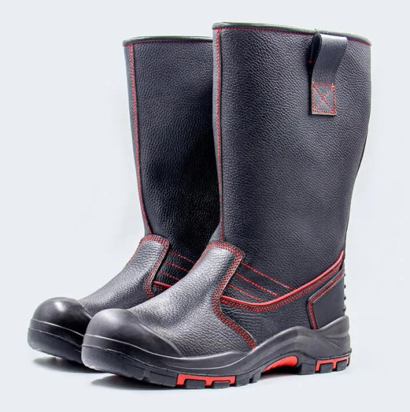 САПОГИ УТЕПЛЕННЫЕ НА ДВУХСЛОЙНОЙ ПУ/НИТРИЛ ПОДОШВЕ С МЕТАЛЛИЧЕСКИМ ПОДНОСКОМ И МЕТАЛЛИЧЕСКОЙ СТЕЛЬКО