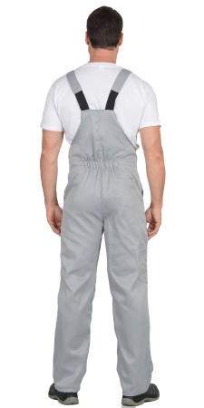 Полукомбинезон "ПРОФЕССИОНАЛ" светло-серый (ЧЗ)
