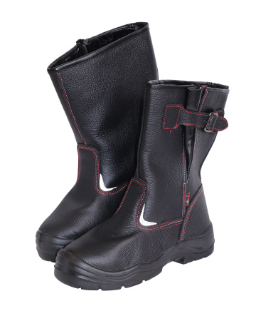 Сапоги "Сириус", кожа, ПКП, нат. мех, ПУ-Нитрил